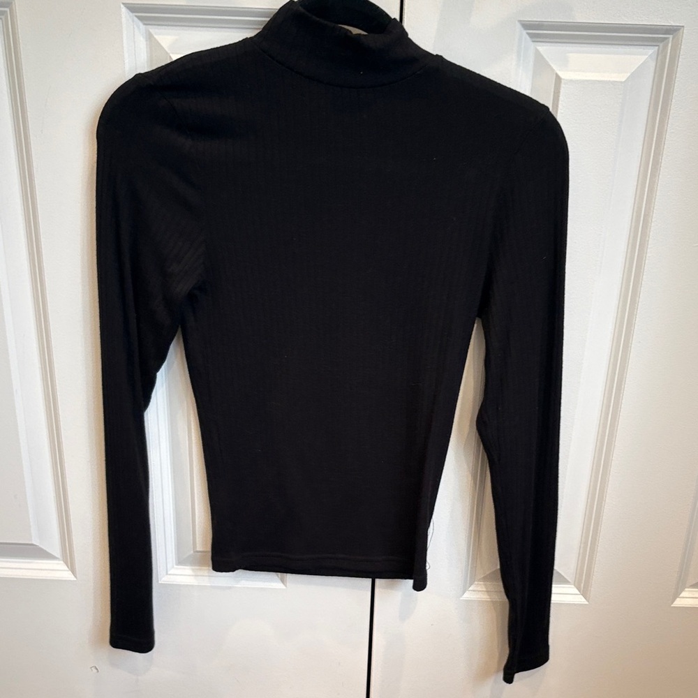 Cotton On Black Turtleneck Long Sleeve Top